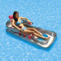 Inflatable French Classic Pool Lounger Pink PM85660