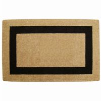 Heavy Duty Coir Mat with Black Single Picture Frame 36" × 72" NH-O2178